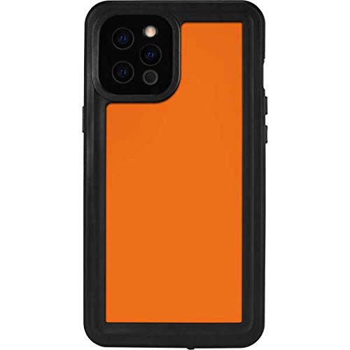 Waterproof iPhone 12 Pro Max Case - Shockproof & Scratch-Resistant Orange Phone Cover | Perfect for Swimming, Beach, Outdoor Adventures & Daily Protection