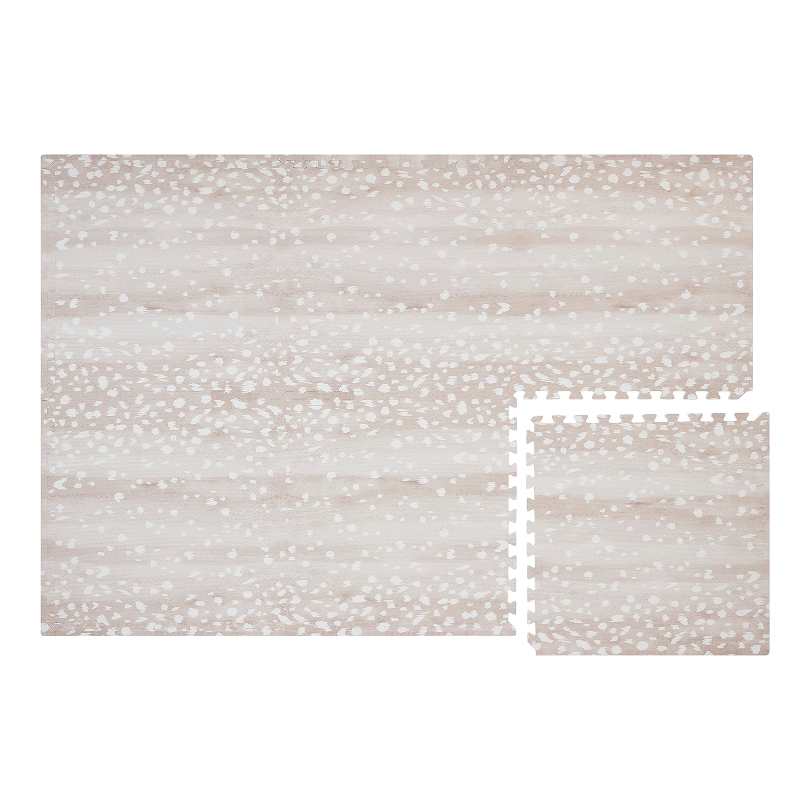 Little Nomad Play Mat for Babies & Toddlers - Soft, Non-Toxic Foam Floor Mat for Playtime, Crawling & Learning - Perfect for Nursery, Daycare & Home Use - Fawn Design