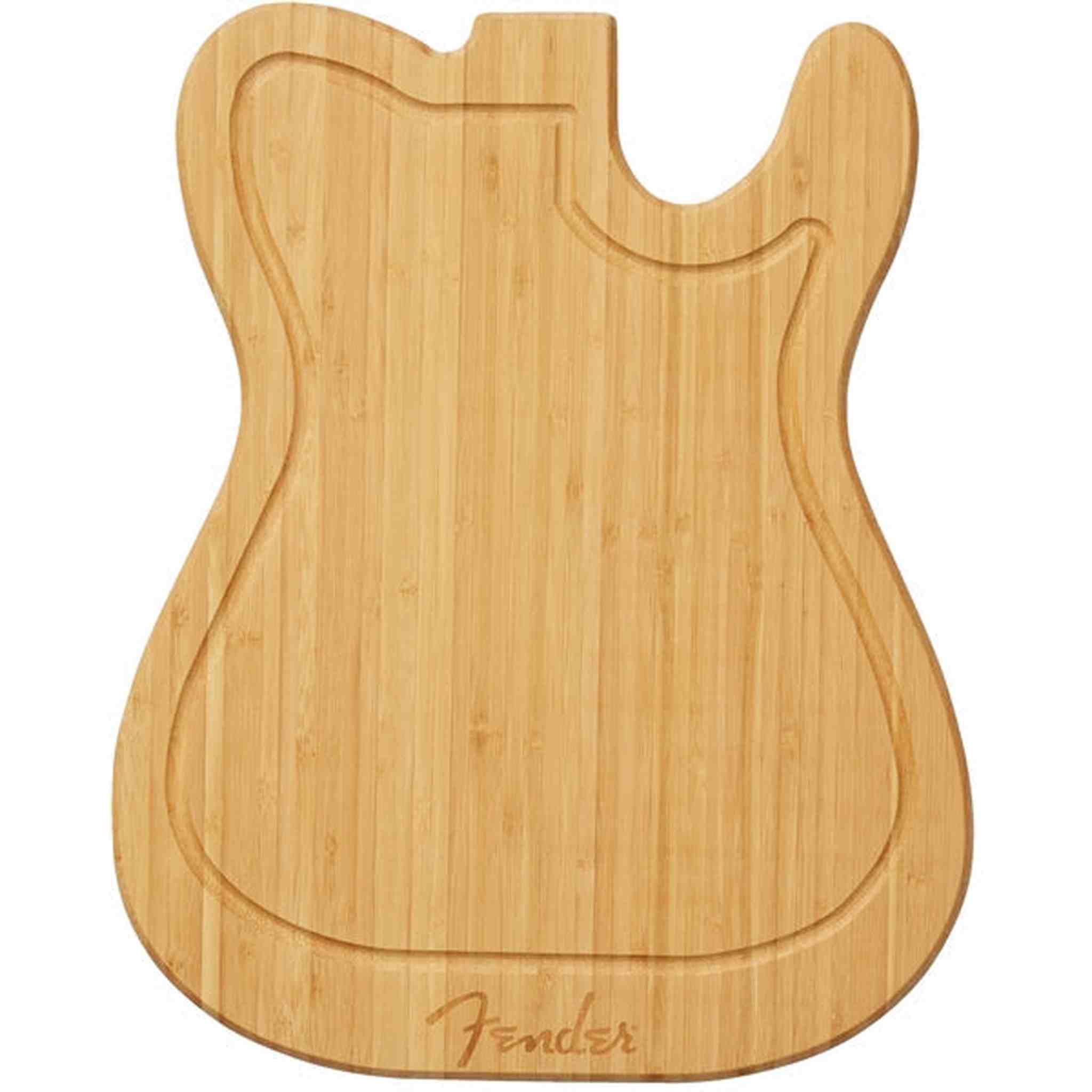 Fender Telecaster Guitar-Shaped Wooden Cutting Board - Unique Kitchen Decor for Music Lovers & Guitar Enthusiasts - Perfect for Entertaining, Cooking, and Displaying in Your Home Bar or Music Room