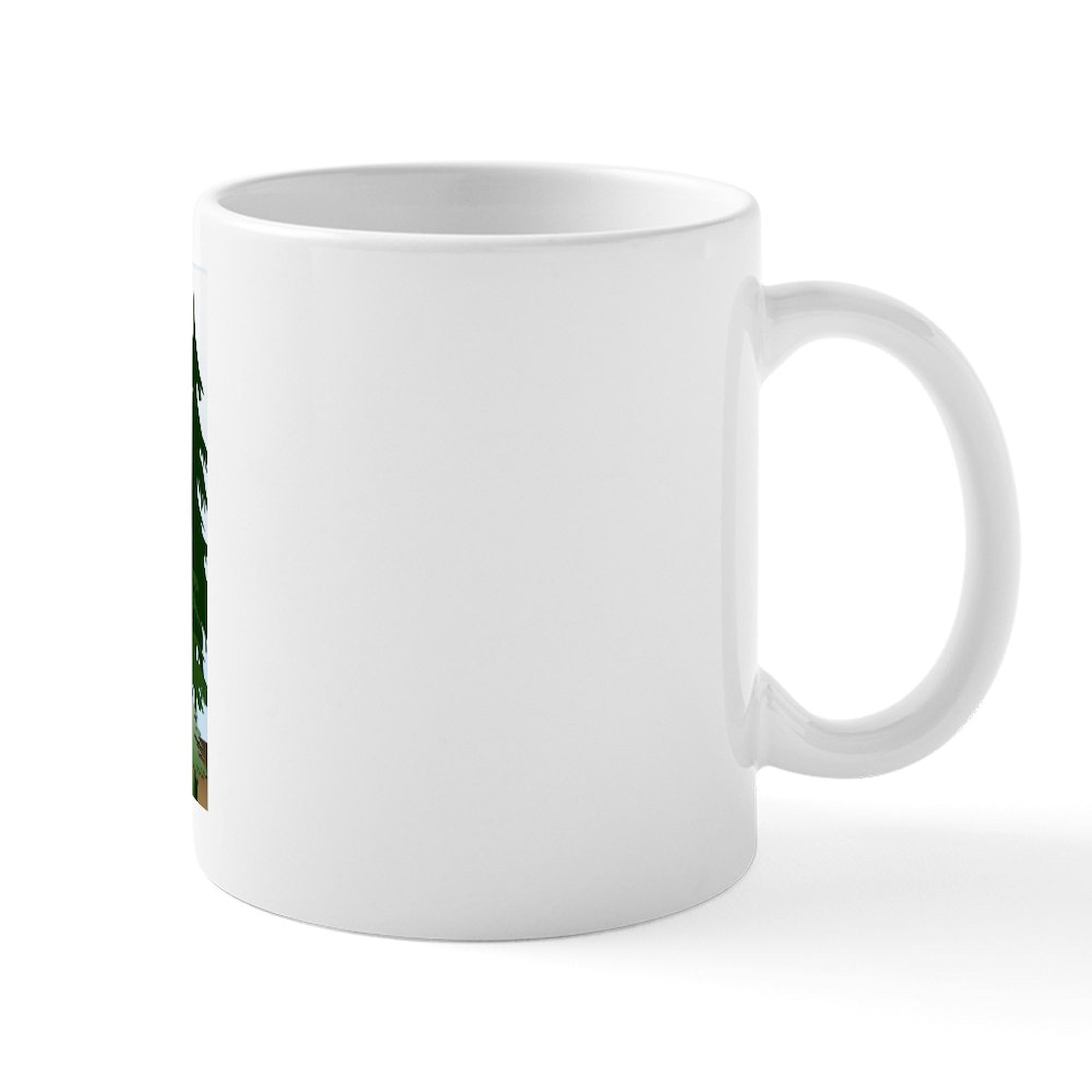 Take A Hike Mug 11 oz (325 ml) - Ceramic Coffee Cup with Inspirational Quote - Perfect for Hiking Enthusiasts & Outdoor Lovers - Ideal for Camping, Office Use & Gift Giving