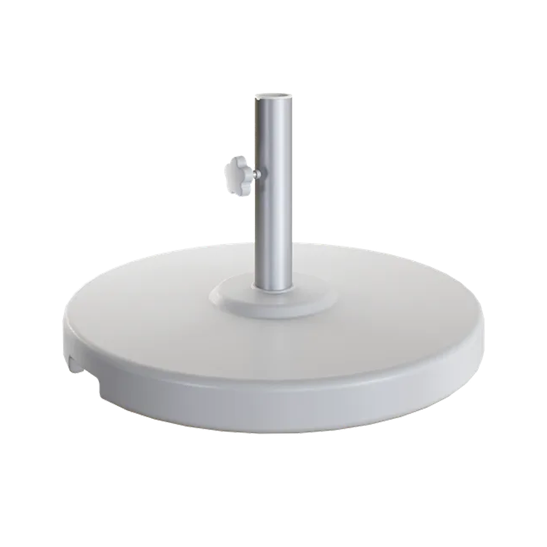 Shade7 25kg Concrete Filled Umbrella Base - Heavy Duty Outdoor Patio, Garden & Poolside Weighted Stand for Wind Resistance
