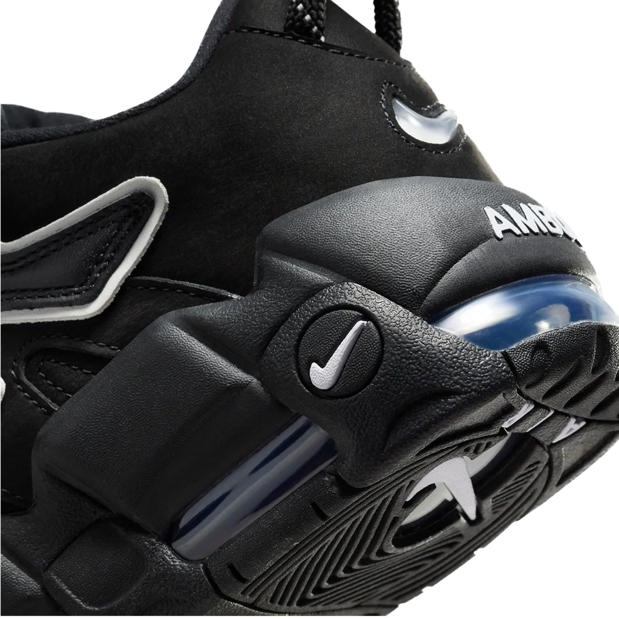 Nike Air More Uptempo Low Ambush Sneakers - Black & White Basketball Shoes for Men | Streetwear Fashion & Casual Wear