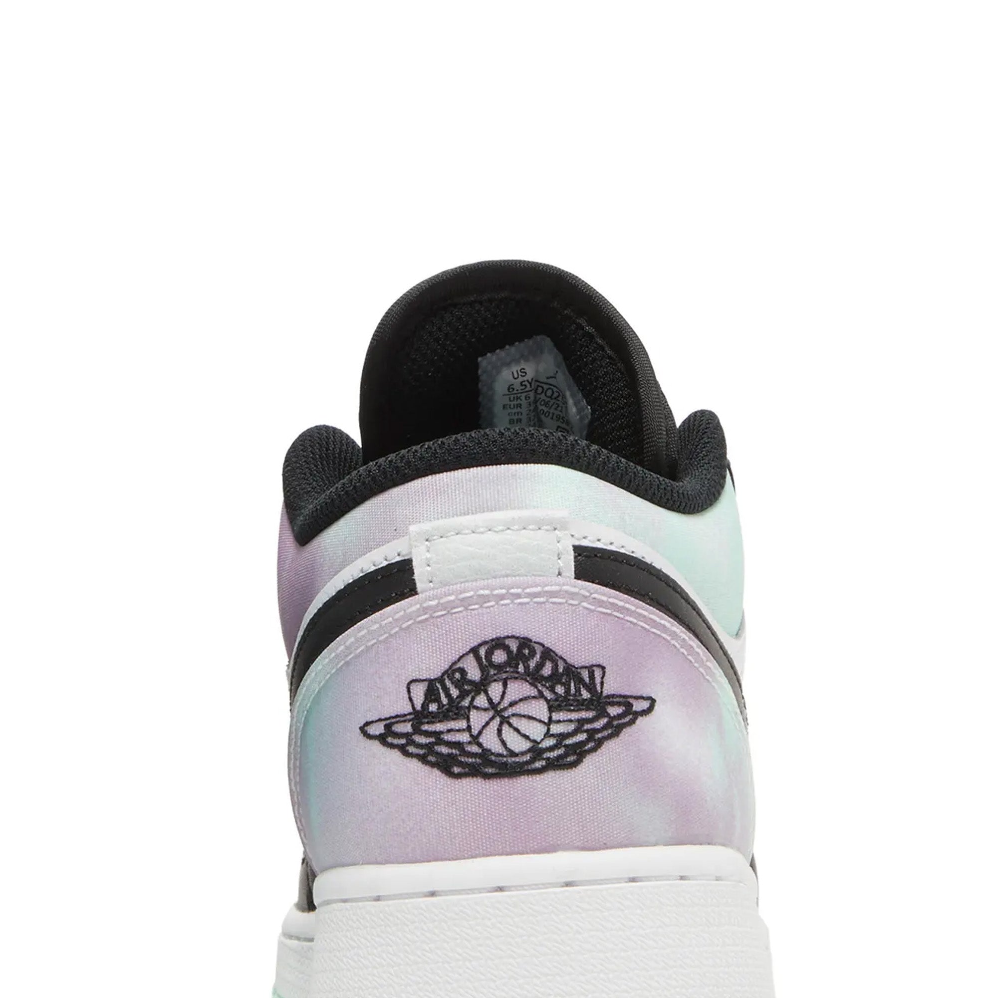 Air Jordan 1 Low 'Easter Pastel Tie Dye' GS Sneakers (2022) - Comfortable Basketball Shoes for Women & Girls - Perfect for Easter Outfits, Casual Wear & Street Style Fashion