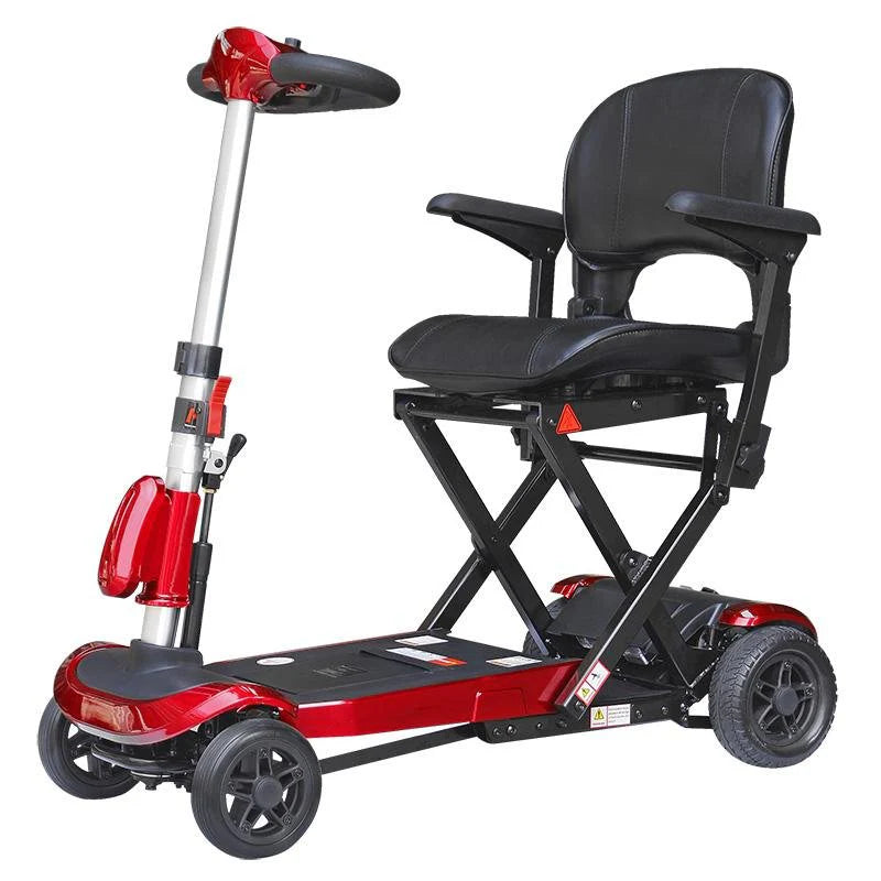 Solax Genie Automatic Folding Scooter - Lightweight & Portable Electric Scooter for Adults - Perfect for Commuting, Urban Travel & Last-Mile Transportation