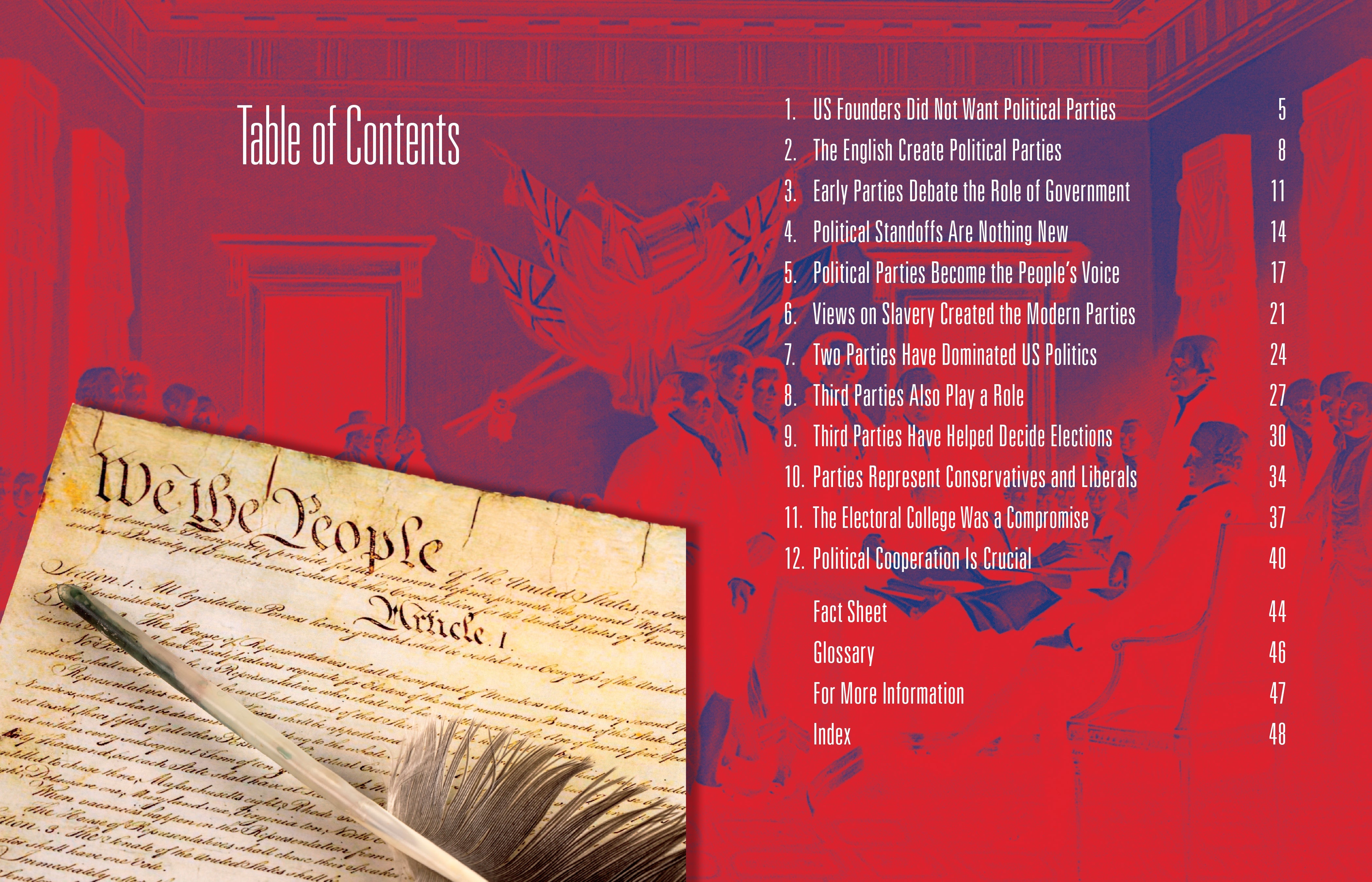 12 Key Facts About Political Parties in the US | Understanding American Democracy for Voters & Students | Perfect for Civics Class & Election Research