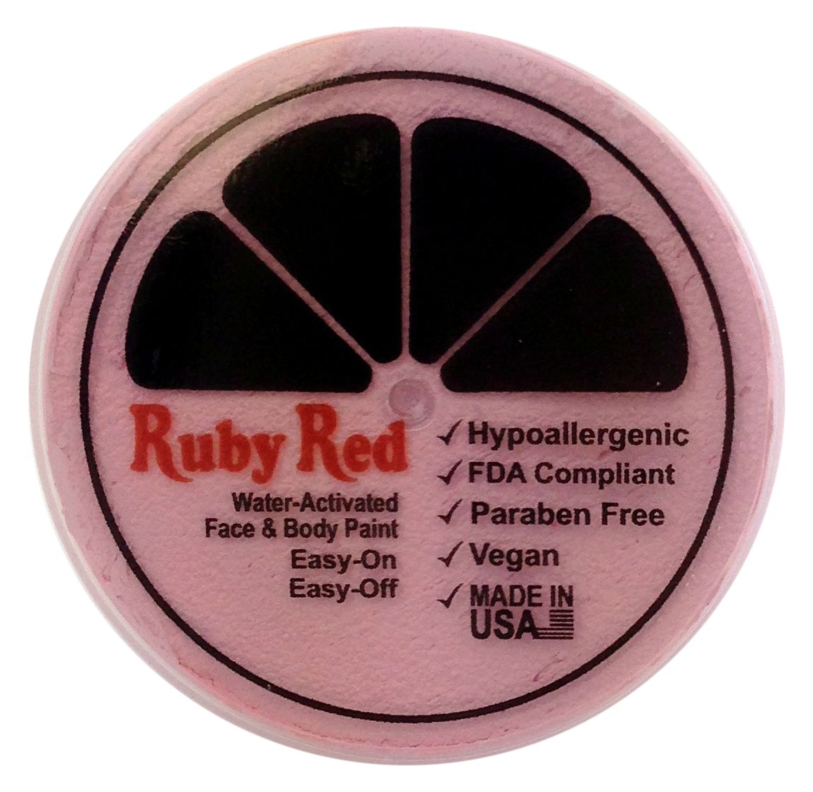 Ruby Red & Pastel Pink Face Paint - 75ML Water-Based, Non-Toxic, Vibrant Colors for Halloween, Cosplay, Face Painting & Body Art | Professional Makeup for Kids & Adults