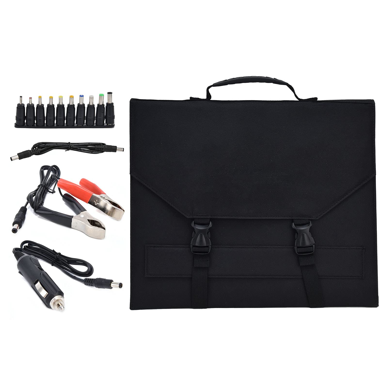High-Efficiency Monocrystalline Solar Panel Generator - Portable & Lightweight Solar Power Kit for Laptops, Power Banks, Tablets - Perfect for Camping, Hiking, Outdoor Adventures & Emergency Power Backup