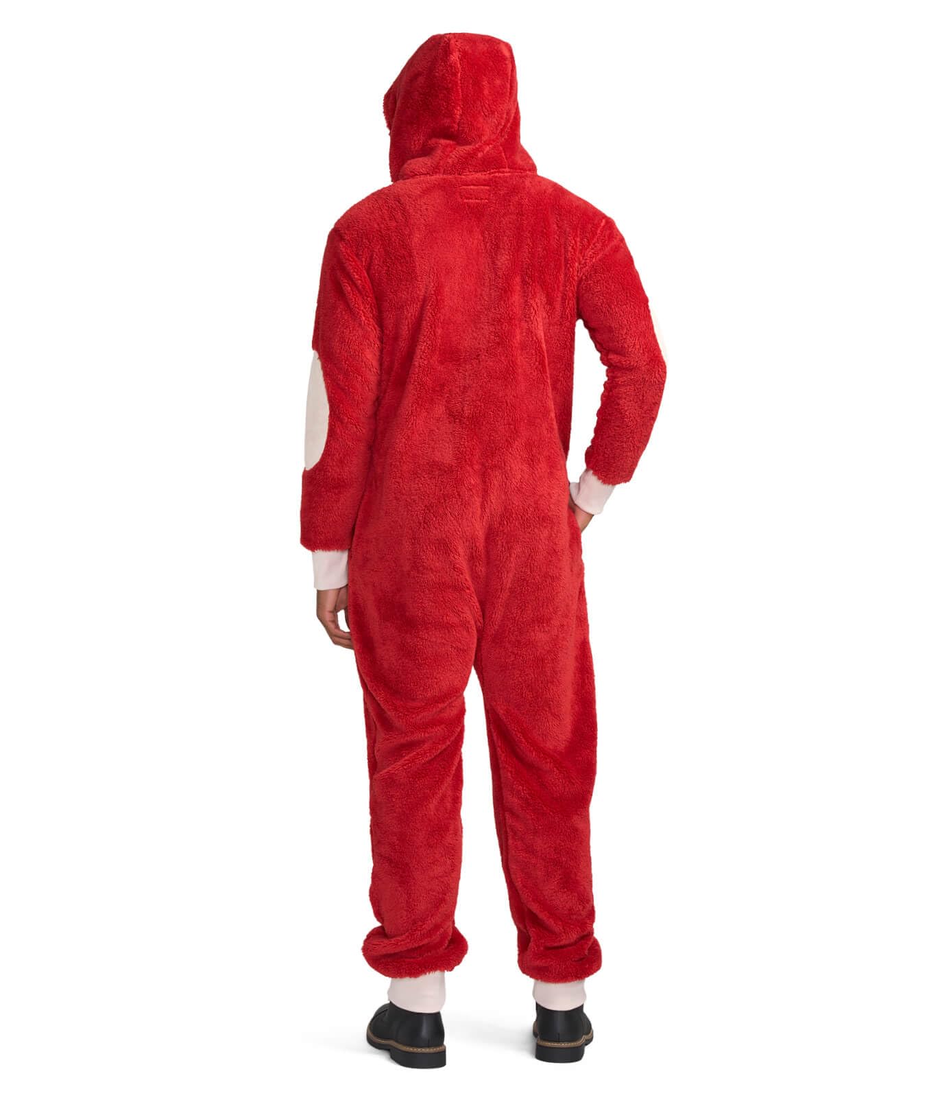 Tipsy Elves Christmas Sherpa Jumpsuits for Adults - Cozy Fuzzy Lined One-Piece Pajamas | Holiday Party Outfit & Winter Lounge Wear