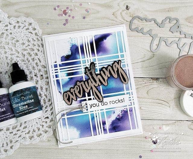 Layered Plaid Cover Die Bundle for Scrapbooking & Card Making - Perfect for DIY Crafts, Greeting Cards, and Paper Projects