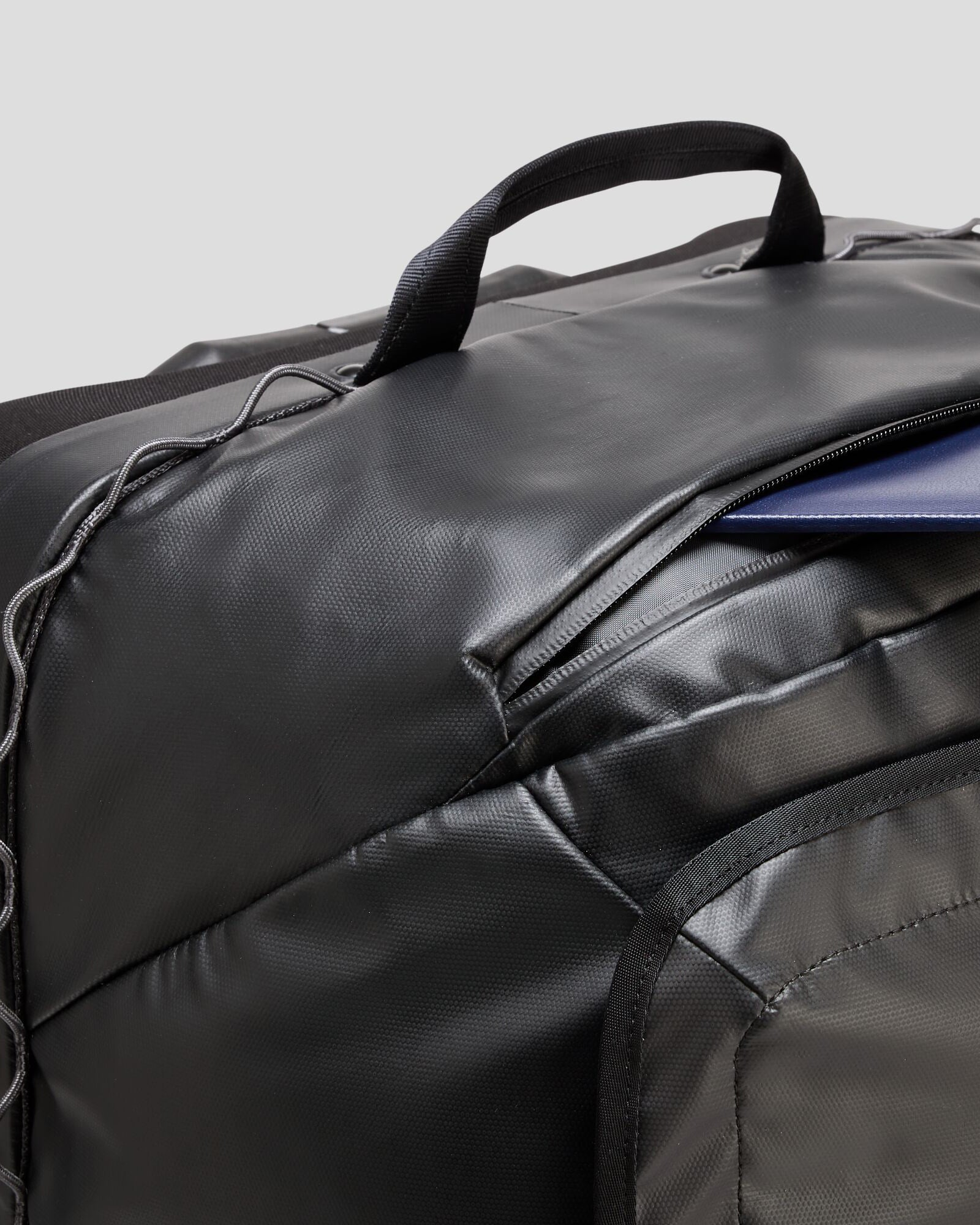 Indus Roller 70L Black Stingray Waterproof Travel Backpack - Perfect for Hiking, Camping & Outdoor Adventures