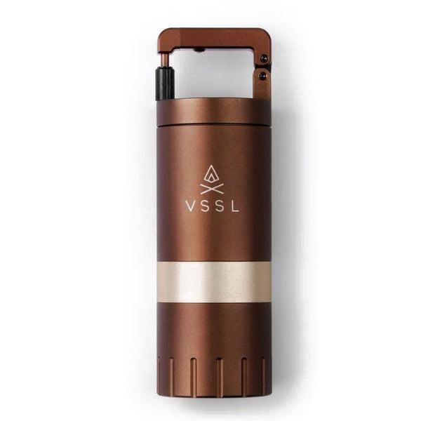Premium VSSL Java G Manual Coffee Grinder - Portable Hand Crank Burr Mill for Espresso, French Press & Pour Over - Perfect for Camping, Travel & Home Brewing