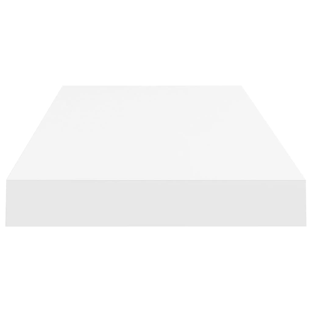 Modern Floating Wall Shelf - White 23.6