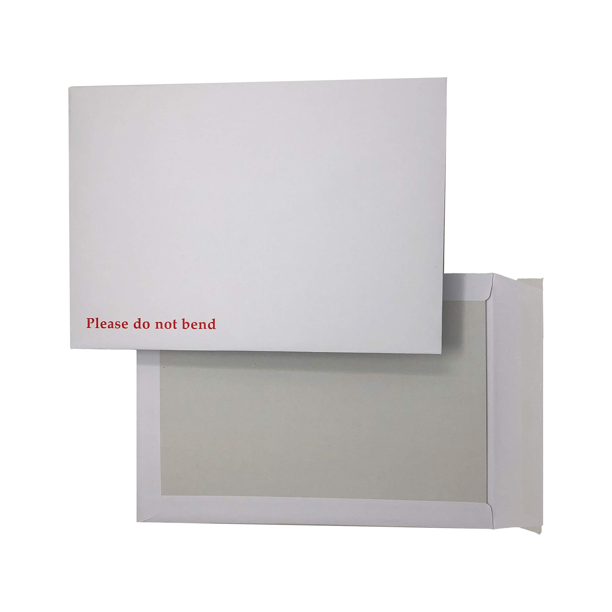 KF3525 120gsm White Peel and Seal Board Back Envelope C4 (Pack of 125) - Self-Adhesive Mailing Envelopes for Business, Invitations, Documents - Perfect for Office, Wedding, Mailing & Shipping
