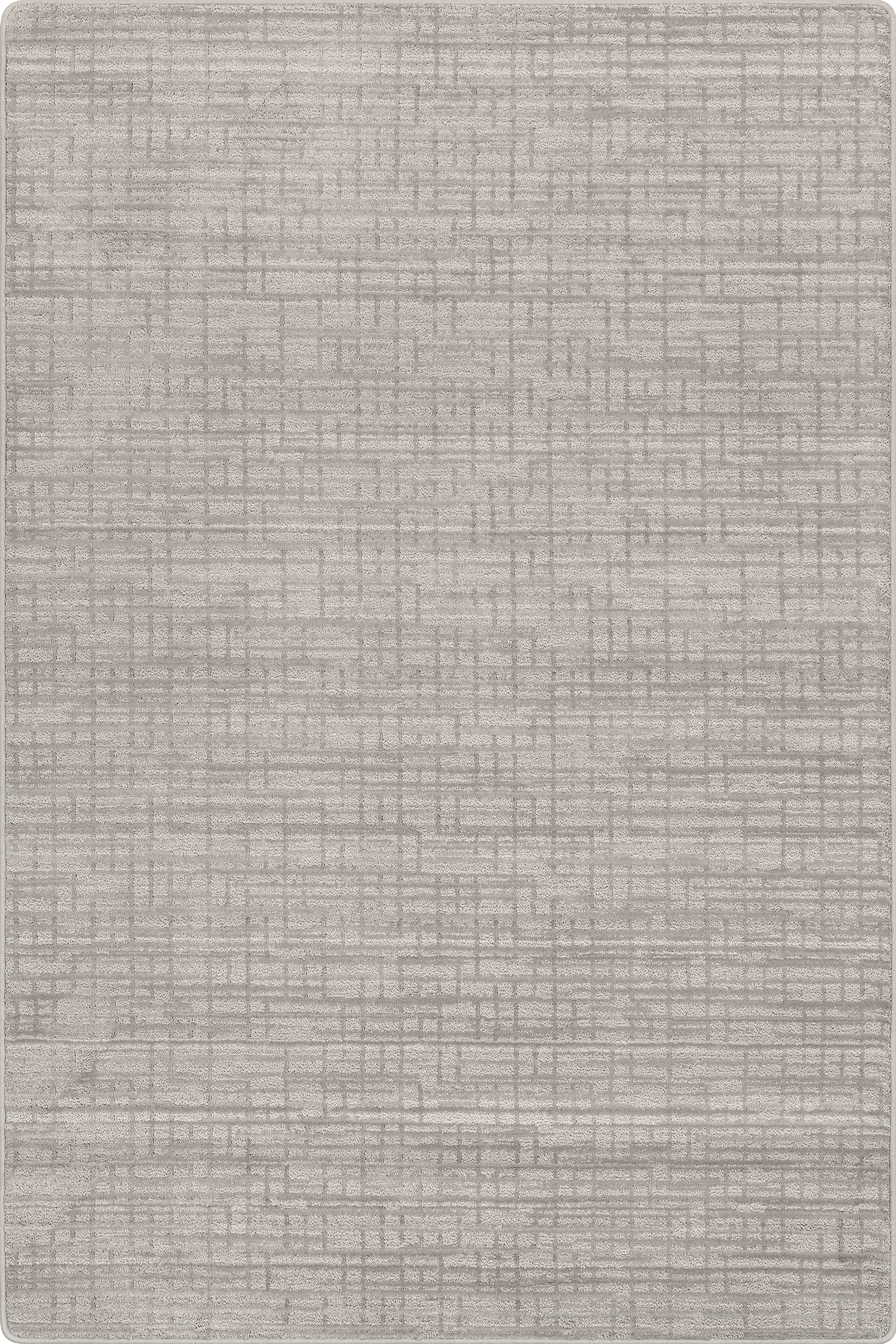 Caracara Crosshatch Custom Rug Swatch Sample - Grey Beige Color | Perfect for Home Decor, Living Room, Bedroom & Office Design