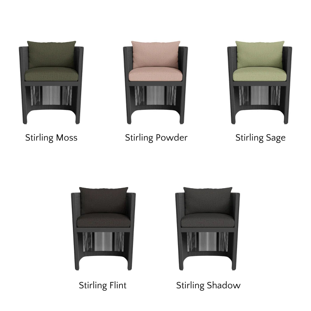 Antigua Outdoor Dining Armchair - Weather-Resistant Patio Chair for Garden, Poolside & Restaurant Use - Comfortable & Durable All-Weather Furniture