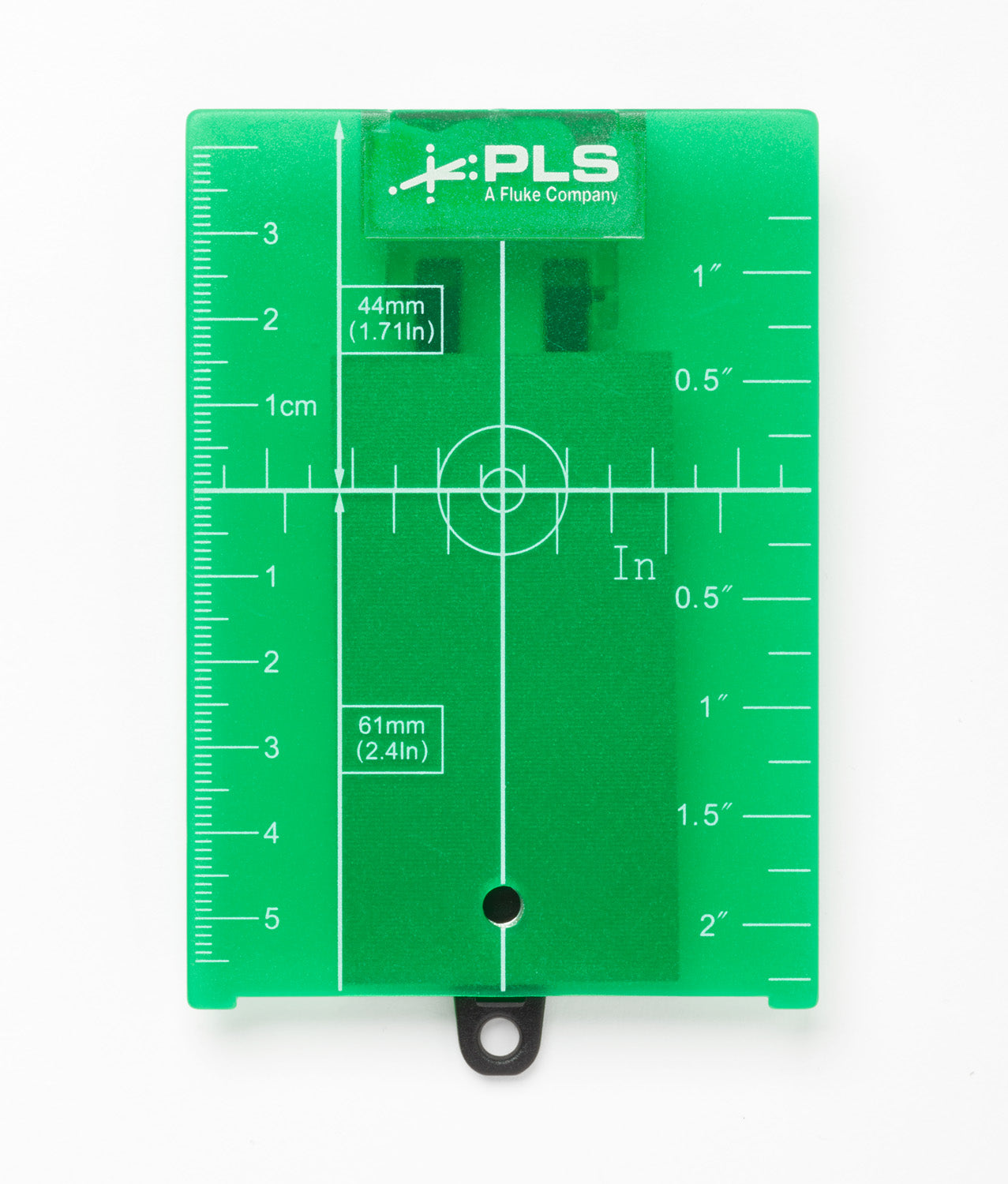 Fluke PLS Green Magnetic Reflective Target - High Visibility Laser Leveling Tool for Construction & Surveying | Perfect for Indoor/Outdoor Alignment, Marking & Layout Projects
