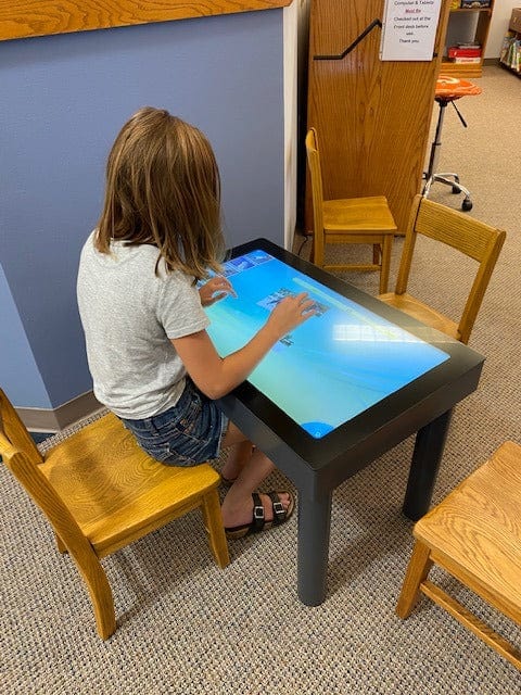 PLAY Interactive Game Table - Multiplayer Digital Board Game for Families & Friends - Perfect for Game Nights, Parties & Indoor Entertainment
