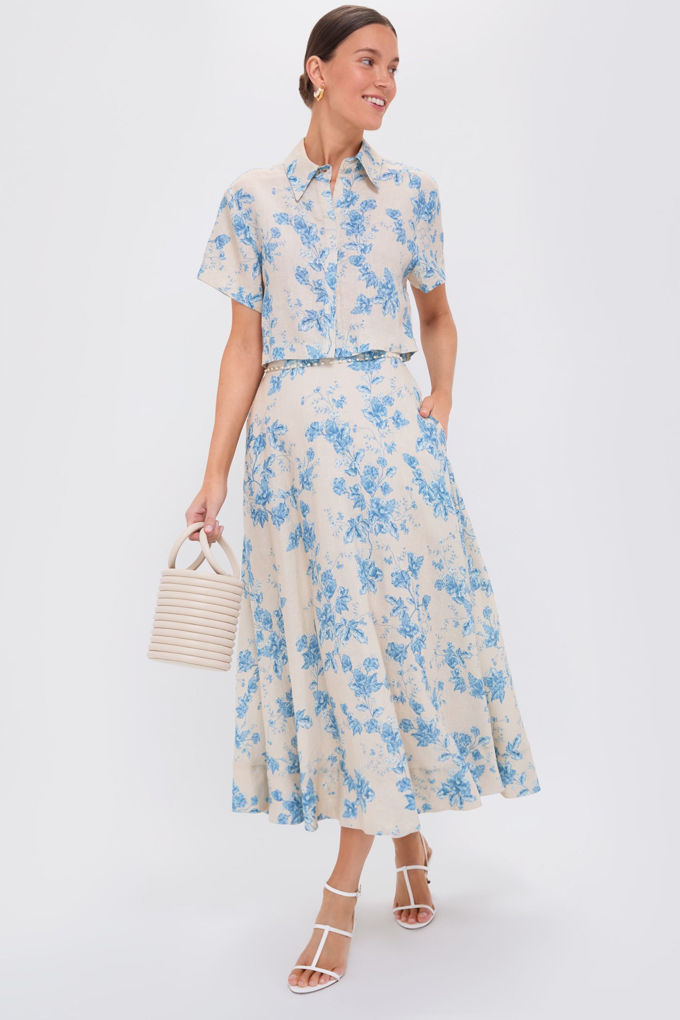 Bougainvillea Virtuosa Women's Fashion Top - Elegant Floral Print Blouse for Summer, Party & Casual Wear