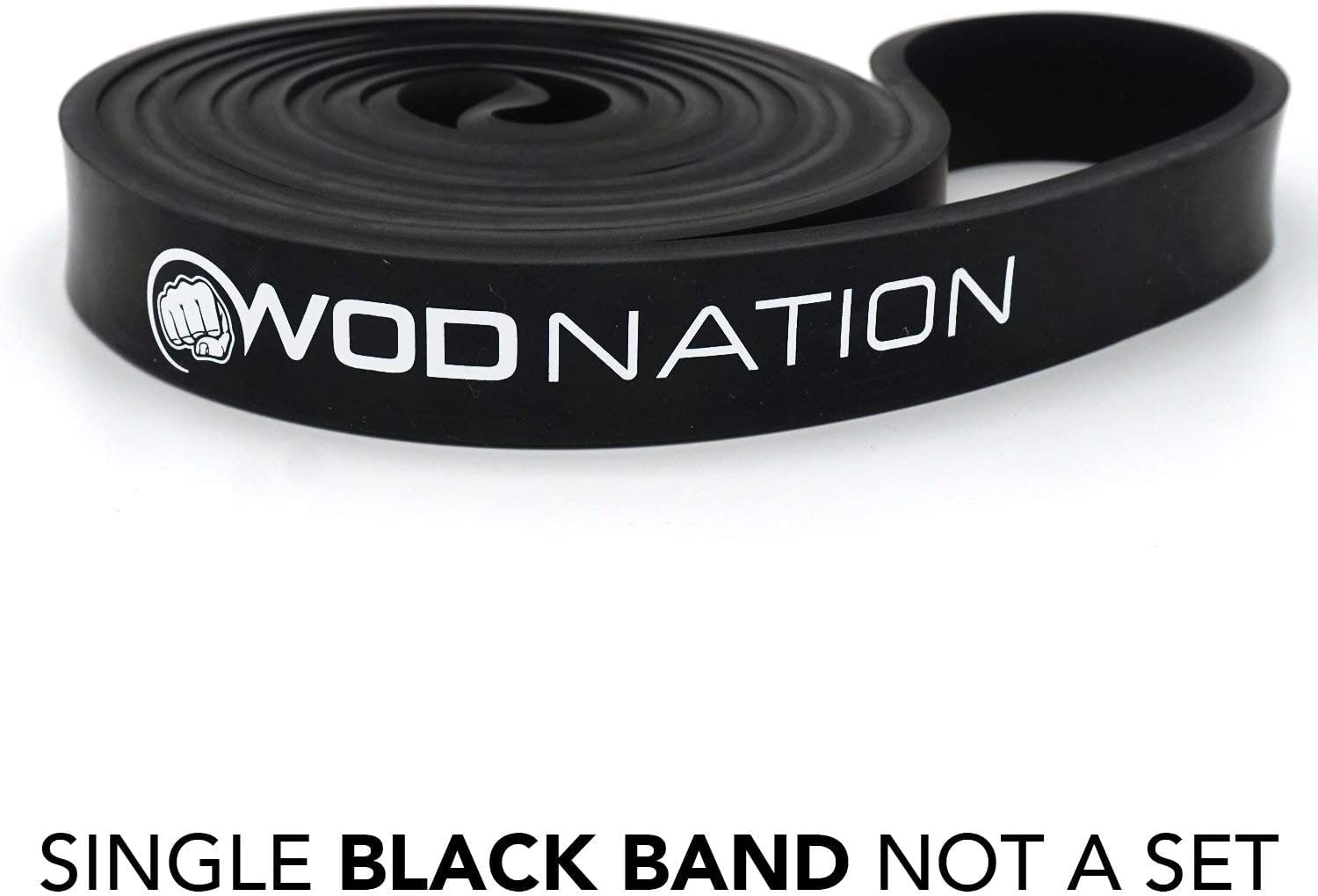 WOD Nation Pull Up Assistance Bands (10-175lbs Resistance) - Premium Workout Bands for Pullups, Chin Ups, Strength Training & Mobility Exercises - 41 Inch Fitness Straps - Perfect for Home Gym, CrossFit & Bodyweight Training