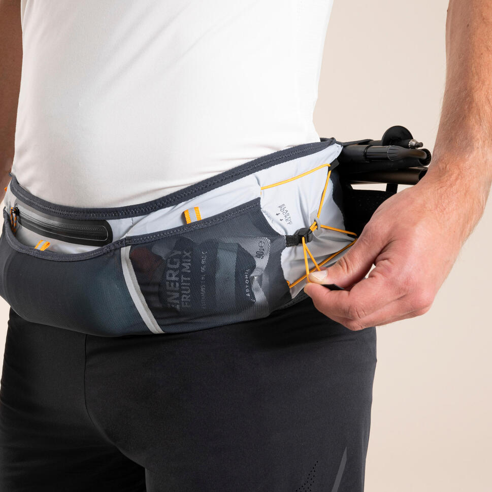 Kiprun 900 Trail Running Hydration Belt - Lightweight Water Bottle Waist Pack for Marathon, Hiking & Outdoor Adventures