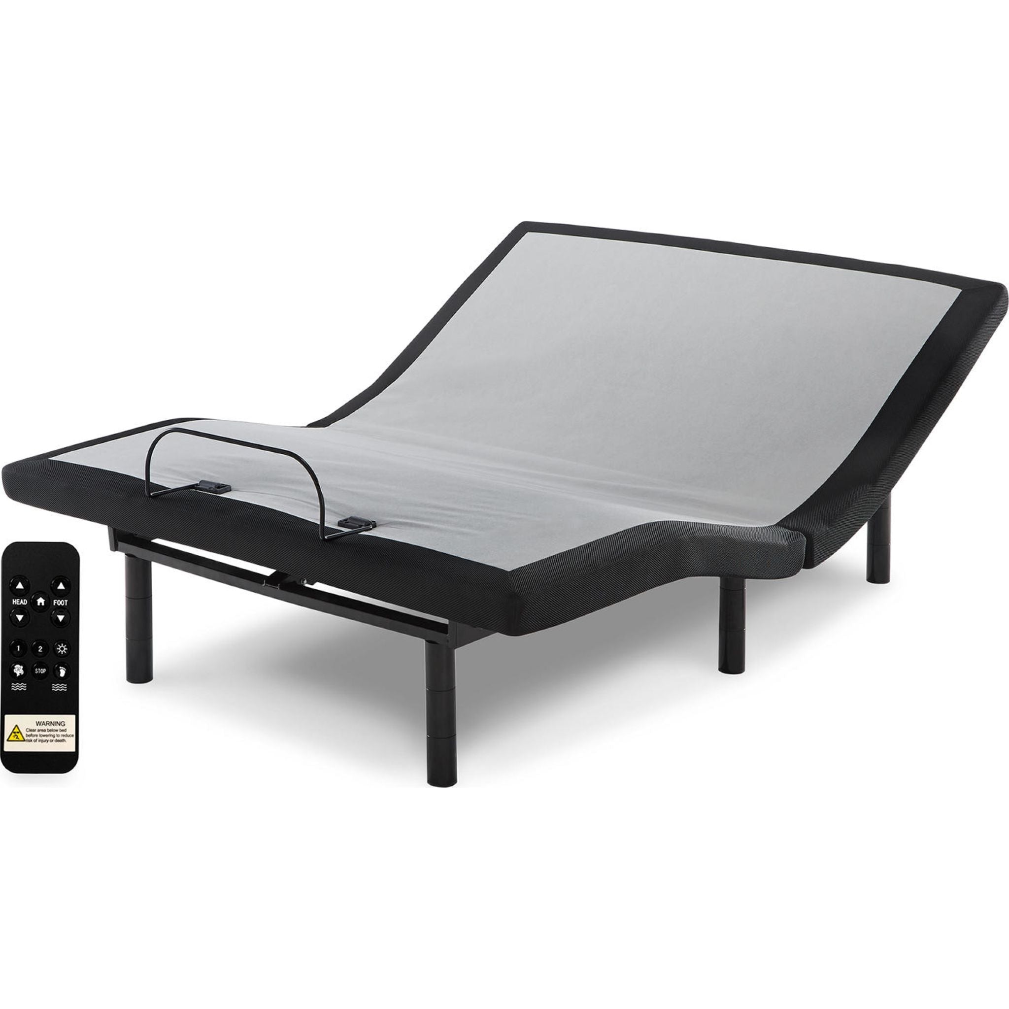 Ashley Sleep Better Lifestyle 14 Inch Adjustable Bed - Queen Size, Remote Control, Zero Gravity, Wall Hugger - Perfect for Back Pain Relief & Home Theater Setup