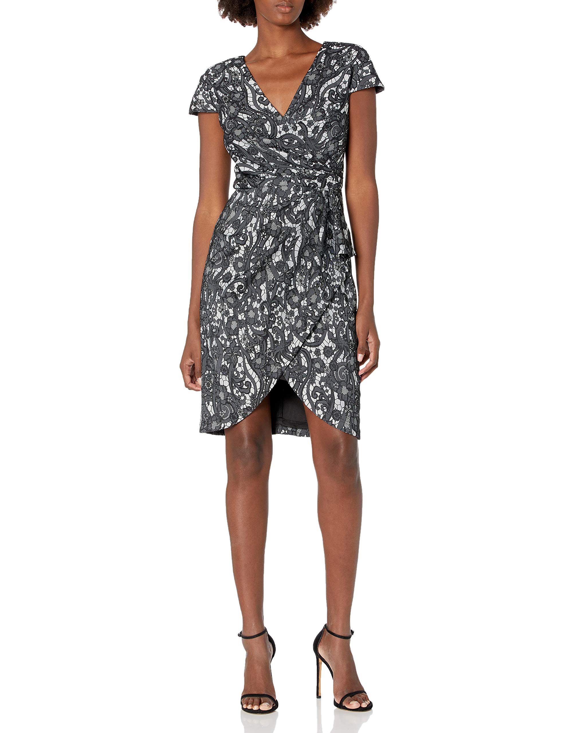 Tadashi Shoji Women's Elegant Cocktail Dress for Party, Wedding & Special Occasions | Flattering A-Line Silhouette
