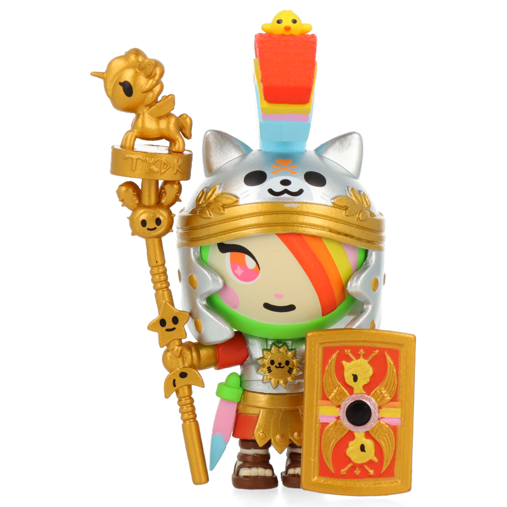 Kawaii Princess Warriors Tokidoki Anime Figure Set (8pcs) - Cute Collectible Display for Anime Fans, Home Decor & Gift Idea