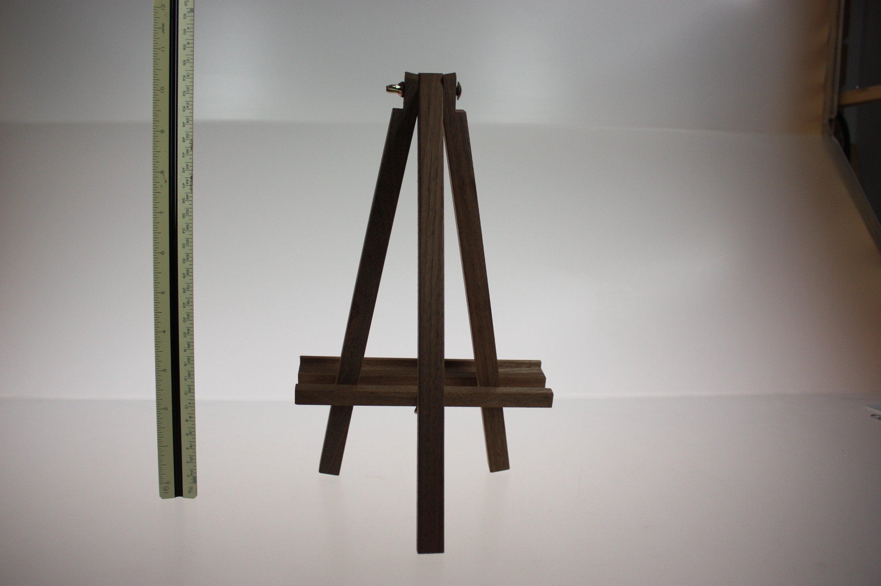 11 Inch Solid Mahogany Wood Artist Easel - Perfect for Painting, Drawing & Displaying Artwork at Home or Studio