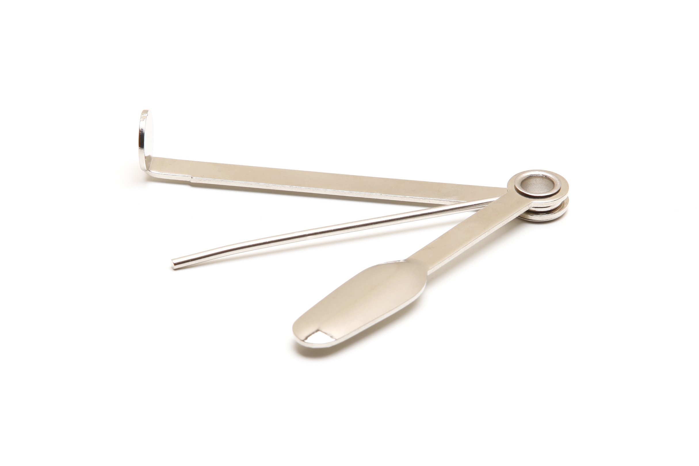 Savinelli 3-in-1 Pipe Tool - Stainless Steel Pipe Cleaner, Tamper & Scraper for Tobacco Pipes | Perfect for Pipe Smoking, Maintenance & Travel Accessories