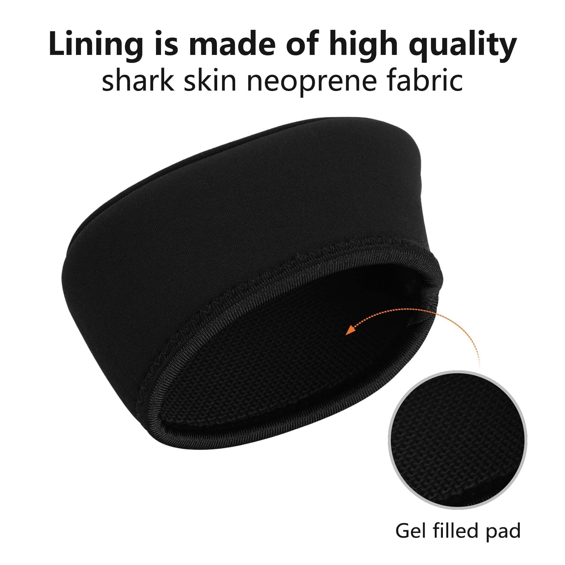 Pridefend Universal Gel-Filled Slip-On Recoil Pad for Shotguns & Rifles - Premium Hunting & Shooting Accessories for Comfortable Target Practice and Game Hunting