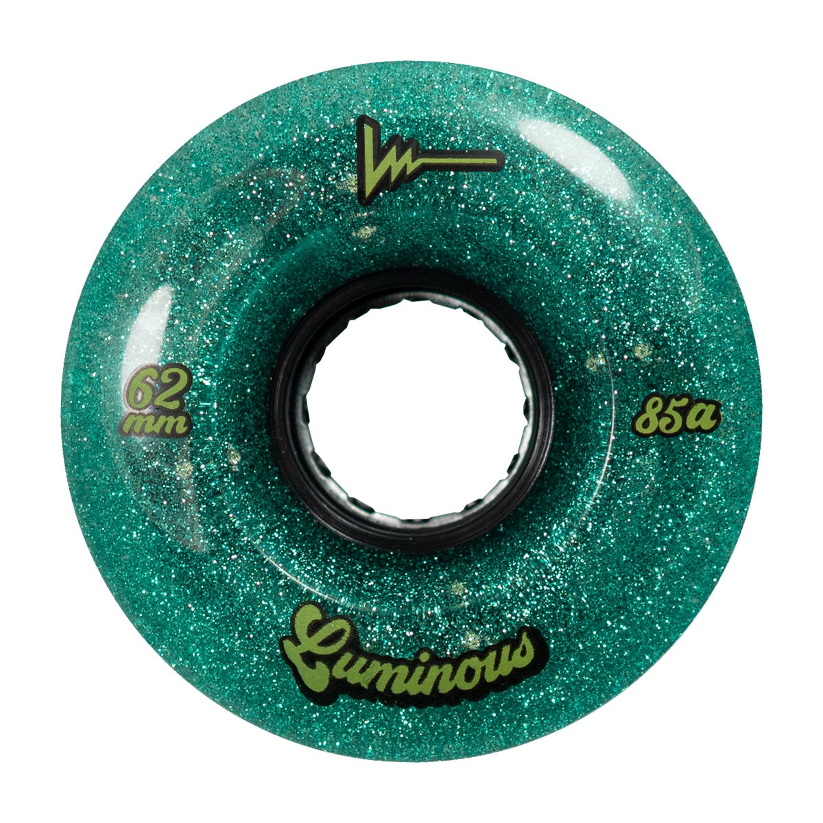 Luminous LED Quad Wheels 62mm - Pack of 4 for Skateboards, Scooters & Roller Skates - Glow in The Dark Wheels for Night Riding & Outdoor Activities