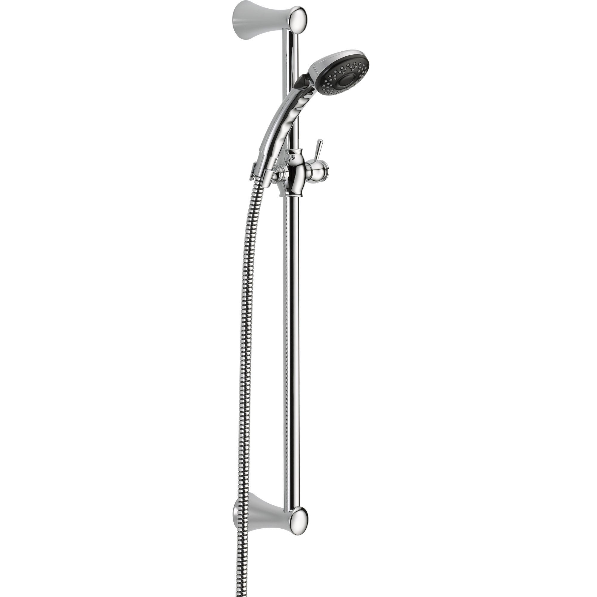 Delta 2 Spray Chrome Wall Mount Slide Bar with Handheld Shower Head 527690 - Perfect for Bathroom Renovation & Spa-Like Shower Experience