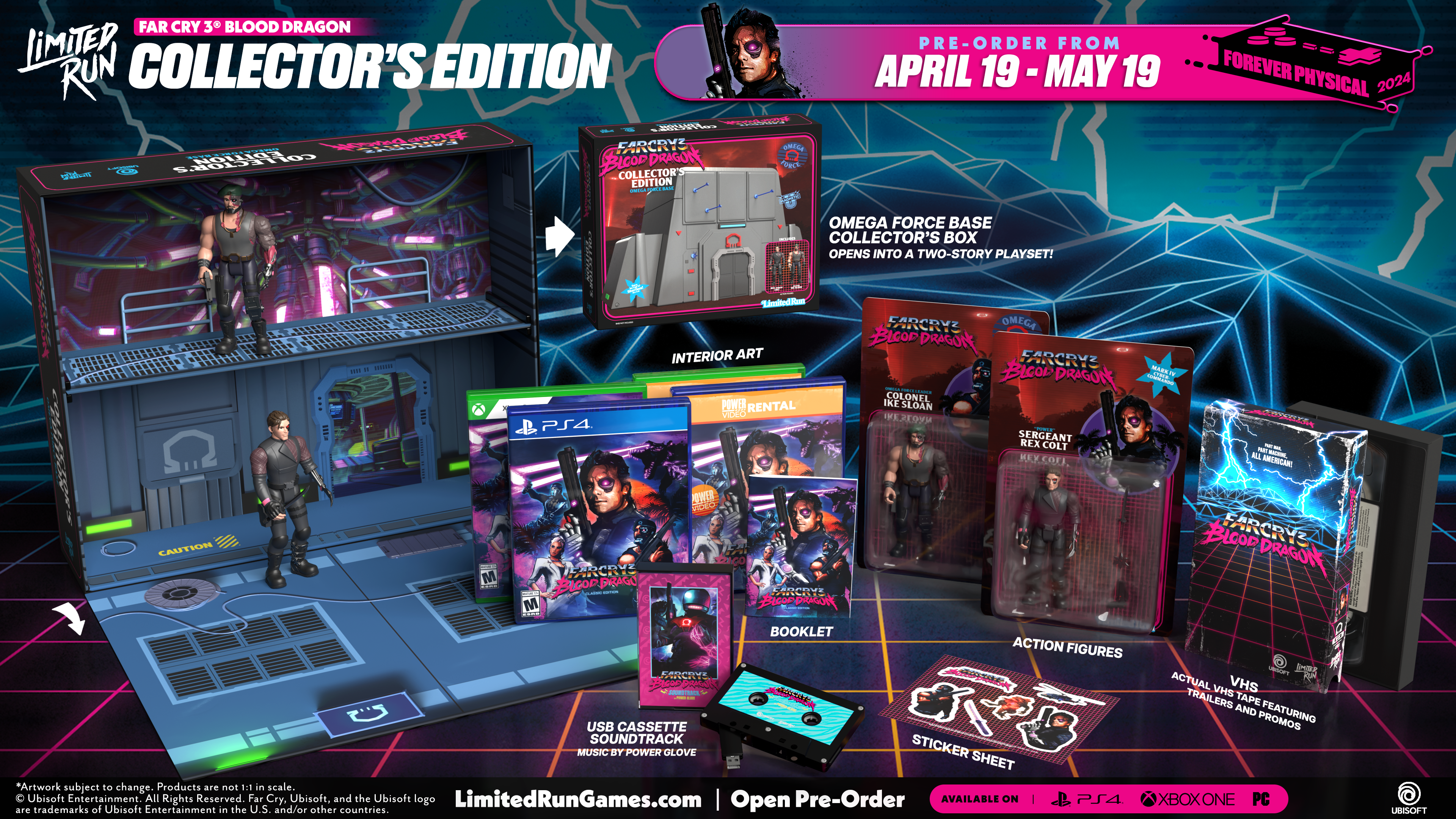 Far Cry 3 Blood Dragon Collector's Edition for Xbox - Limited Run #19 | Rare Xbox Game for Collectors | Perfect for Gaming Enthusiasts and Retro Game Lovers
