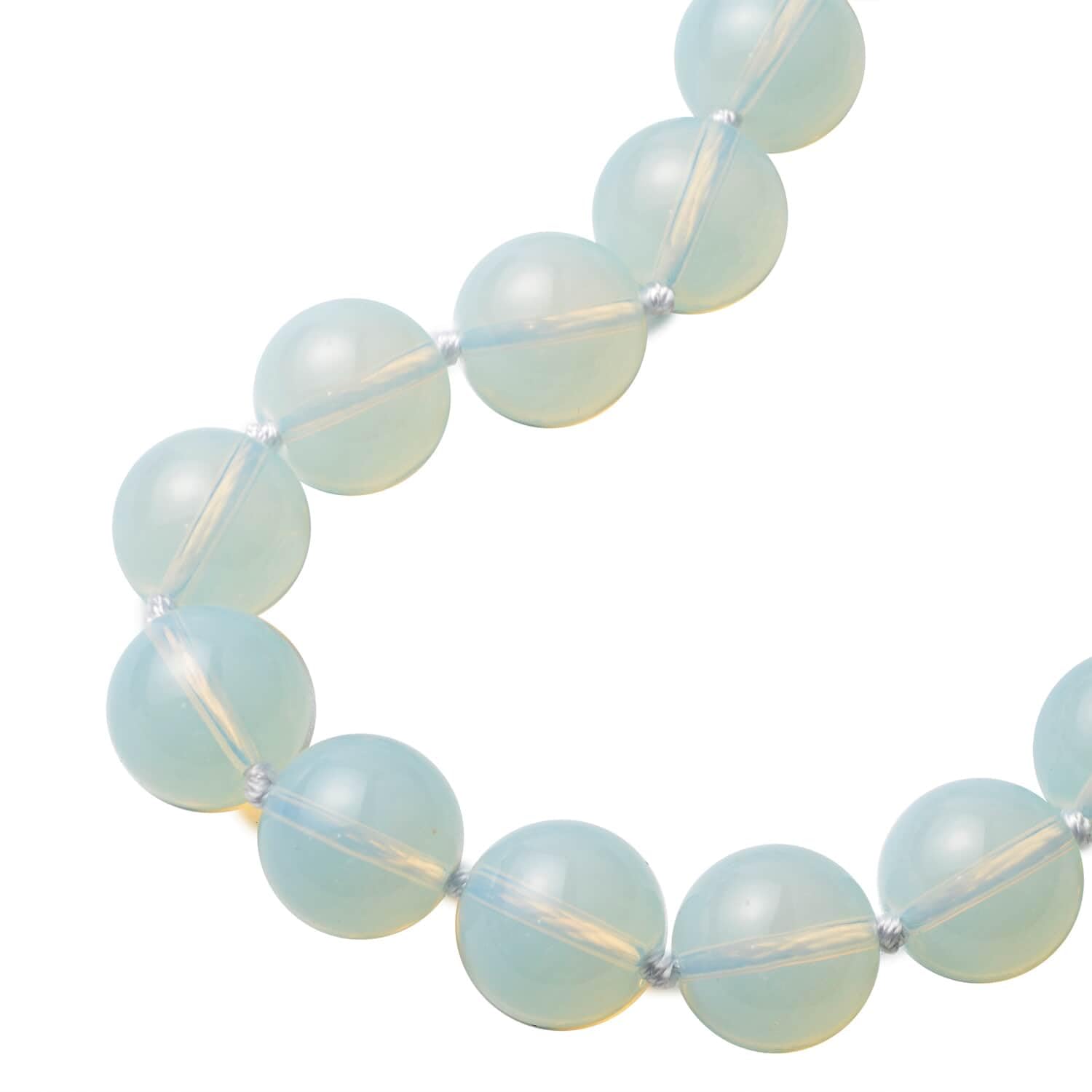 Opalite Beaded Necklace for Women - 18