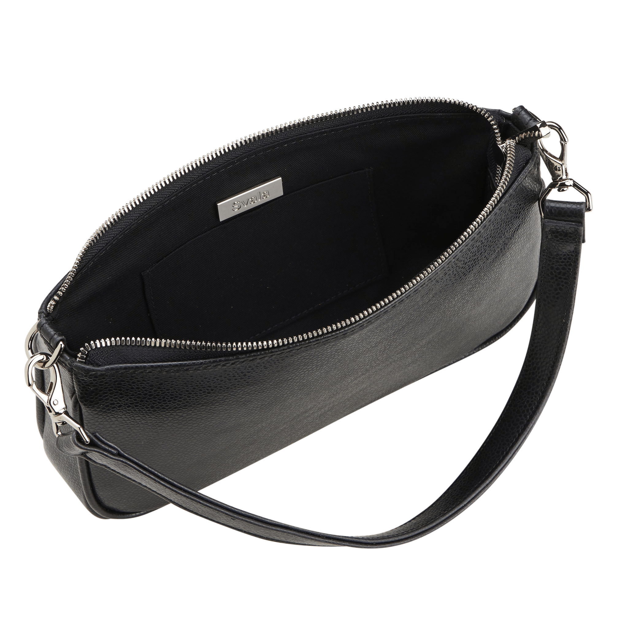 Gaia MIRUM® Vegan Leather Shoulder Bag for Women - Stylish & Eco-Friendly Crossbody Purse - Perfect for Work, Travel & Everyday Use | Black