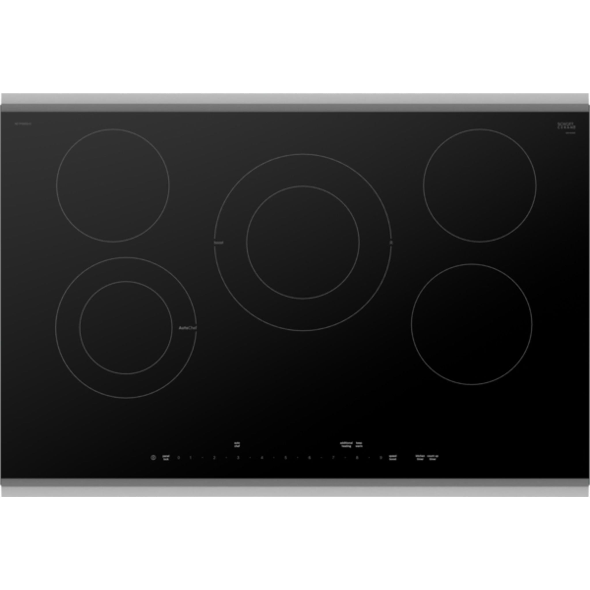 Bosch 36-Inch Black Electric Cooktop (NETP069SUC) - Premium Stainless Steel Stove Top for Modern Kitchens & Home Cooking