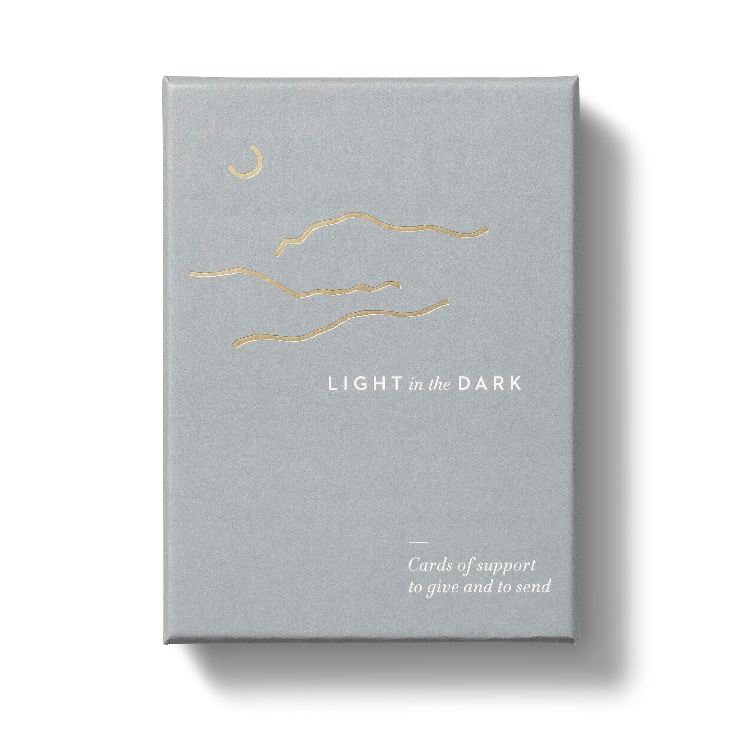 Inspiring Light in the Dark: Uplifting Boxed Note Cards for Encouragement & Support | Perfect for Gifts, Sympathy, and Thoughtful Messages