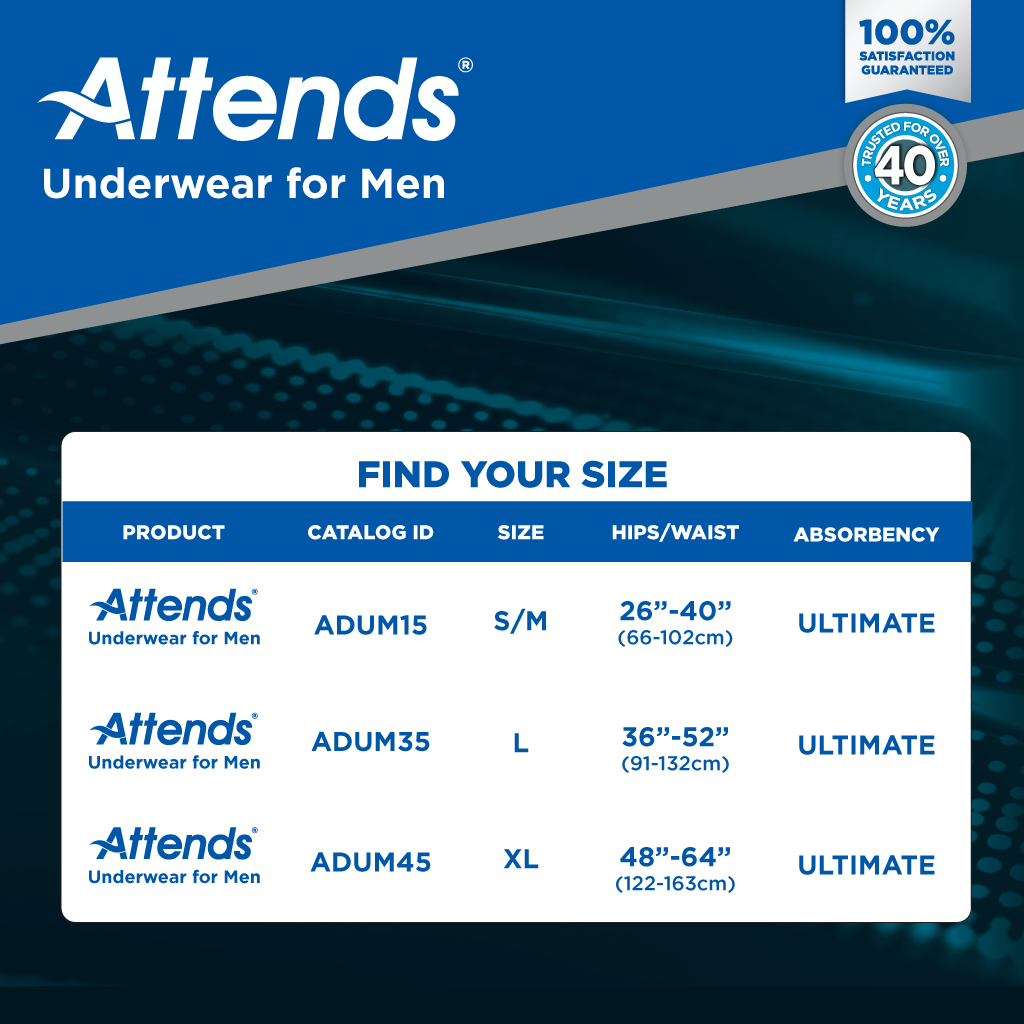 Attends Men's Underwear - Breathable Cotton Boxer Briefs for Comfort & Support - Perfect for Workout, Daily Wear & Travel