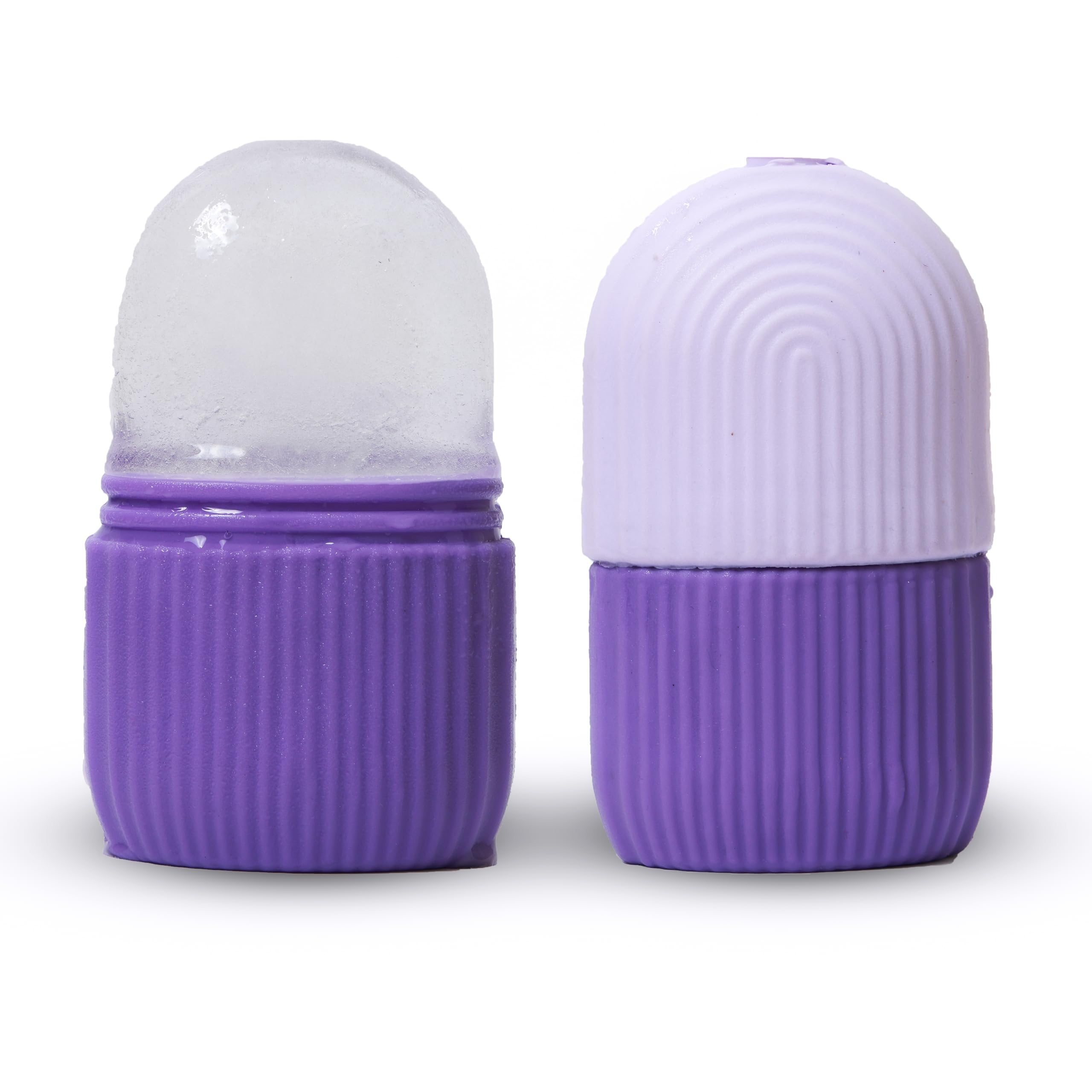 BROMAX Ice Roller for Face & Eyes - Cooling Face Massager for Puffy Eyes & Glowing Skin - Silicone Ice Cube Holder for Women & Men - Perfect for Morning Routine & Post-Workout Recovery