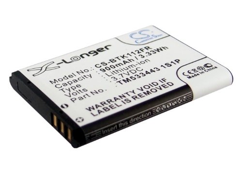 BLAUPUNKT BT Drive Free 111 112 211 311 Replacement Battery - 900mAh TM533443 1S1P - Perfect for Car Bluetooth Kits & Hands-Free Calling