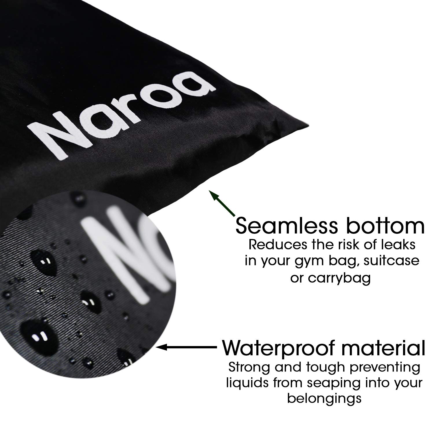 Waterproof Hanging Toiletry Bag for Travel, Gym & Business - Foldable Portable Shower Caddy with Wet/Dry Storage Pockets & Suction Hook - Ideal for Men & Women on the Go