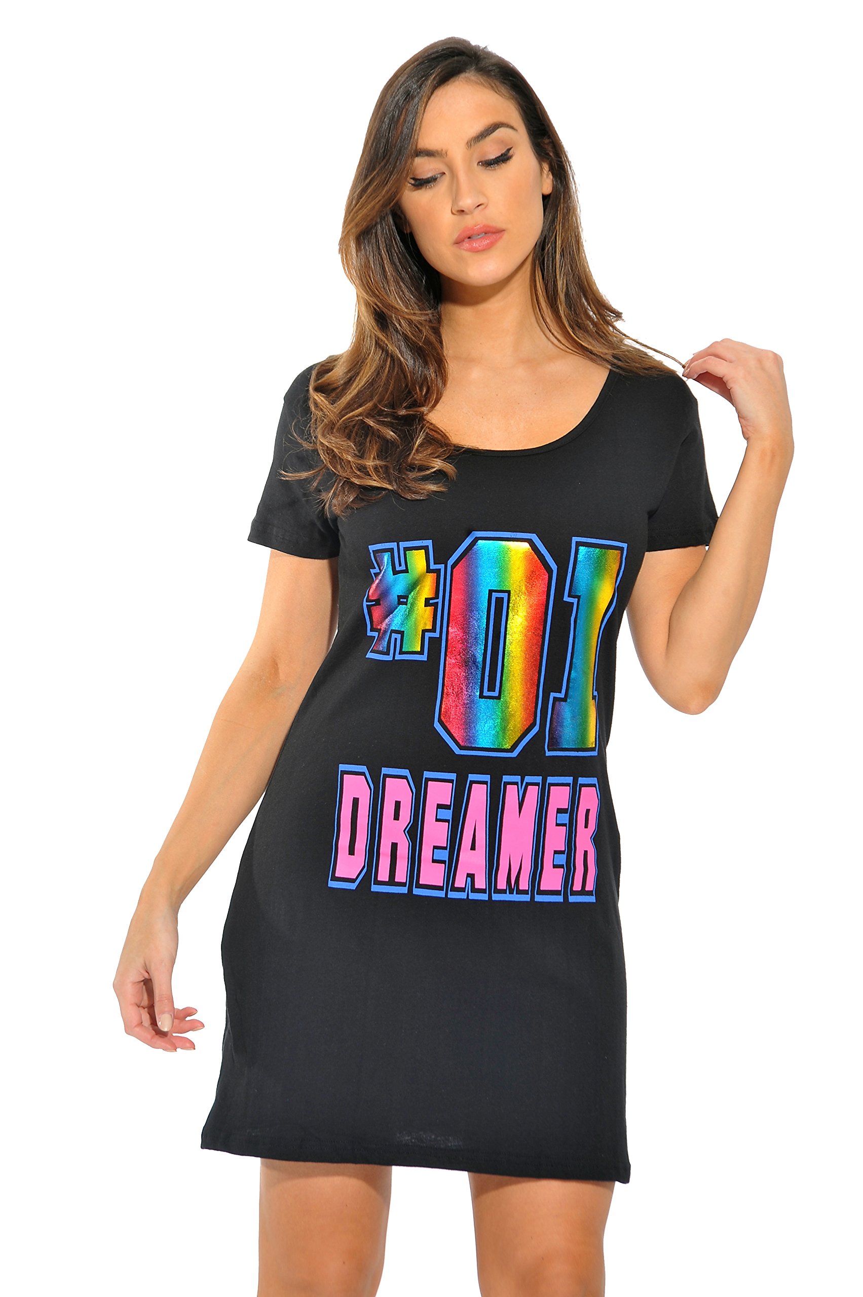 Just Love Sleep Women's Nightgown - Soft & Comfortable Sleep Dress for Women, Lounge Shirt for Bedtime & Relaxing at Home