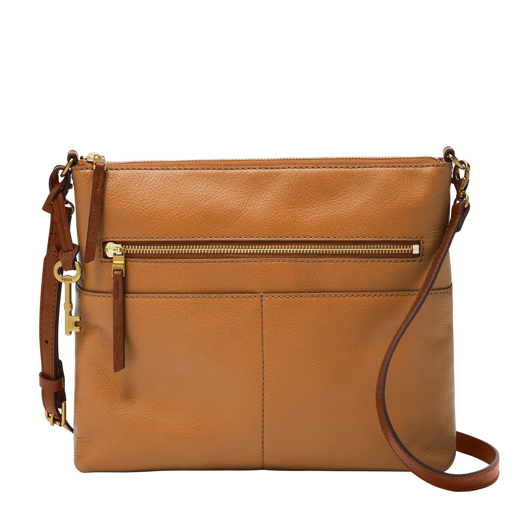 Fossil Women's Fiona Large Crossbody Purse Handbag - Stylish Leather Shoulder Bag for Everyday Use, Work & Travel