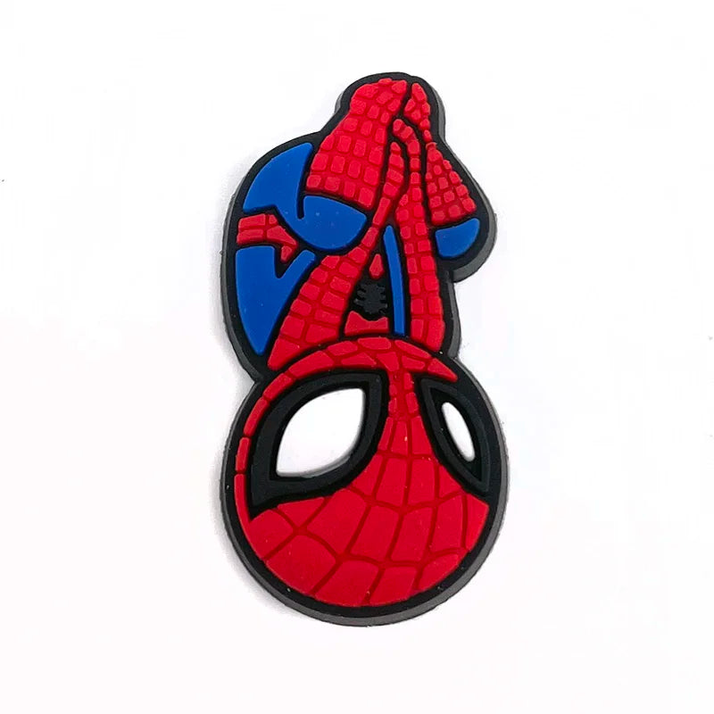MINISO Marvel Superhero DIY Shoe Charms - Cartoon Character Accessories for Sandals & Clogs - Decorative Pins for Kids Gifts & Garden Fashion Accessories (Perfect for Birthday Presents & Cosplay Outfits)