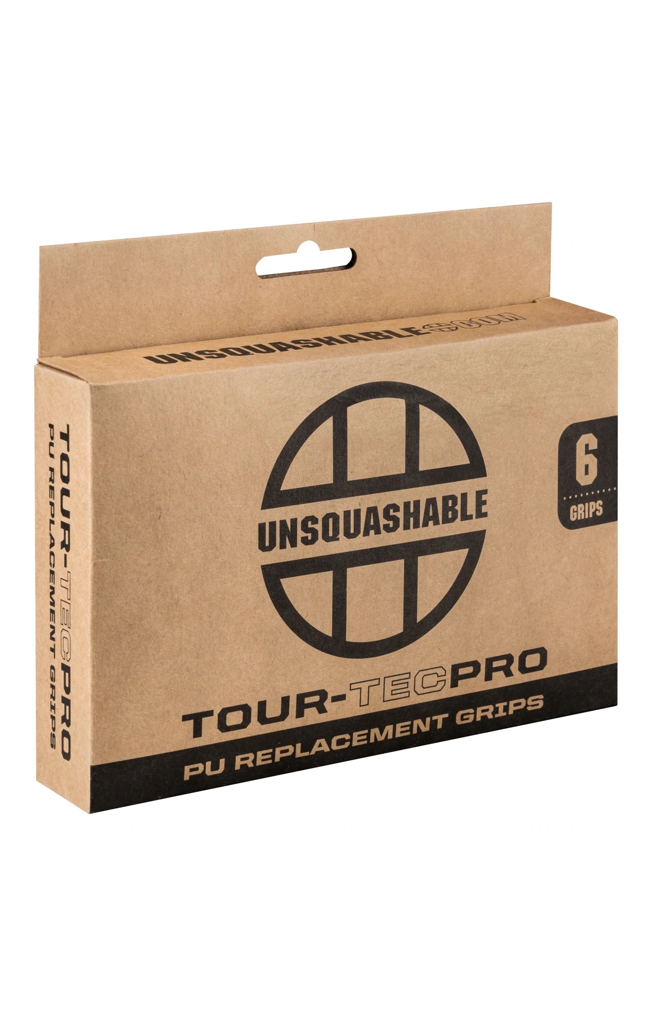 UNSQUASHABLE TOUR TEC PRO PU Replacement Grip - 6 Pack | High-Performance Squash Racquet Grip for Enhanced Control & Comfort | Perfect for Competitive Players & Training Sessions