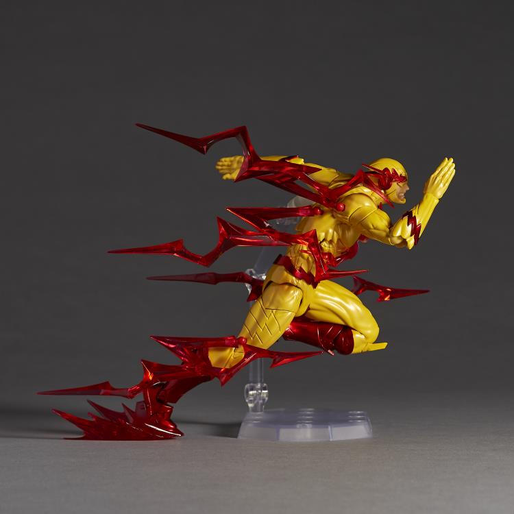 Amazing Yamaguchi Revoltech Reverse Flash Action Figure NR009 - High-Quality Collectible for DC Comics Fans & Display