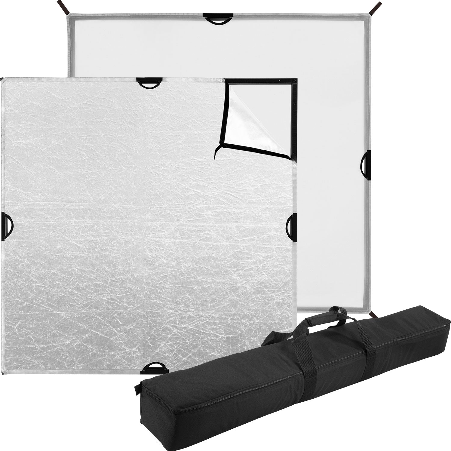 Scrim Jim Cine Kit (4' x 4') - Professional Diffusion Fabric for Photography & Video Lighting - Perfect for Studio, Film Sets, and Outdoor Shoots