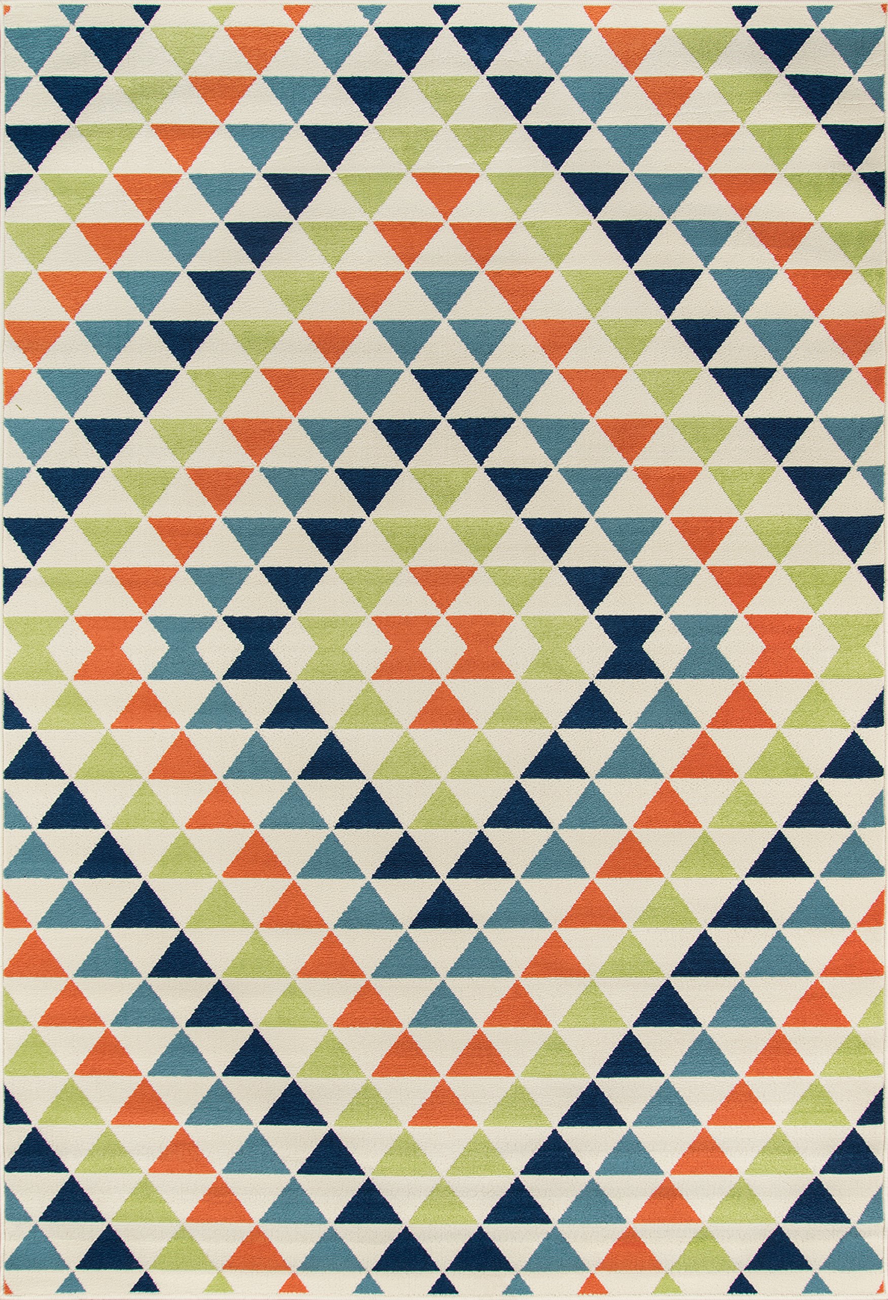 Momeni Rugs Baja Collection - Modern Indoor/Outdoor Area Rug, Easy to Clean, UV & Fade Resistant, 1'8