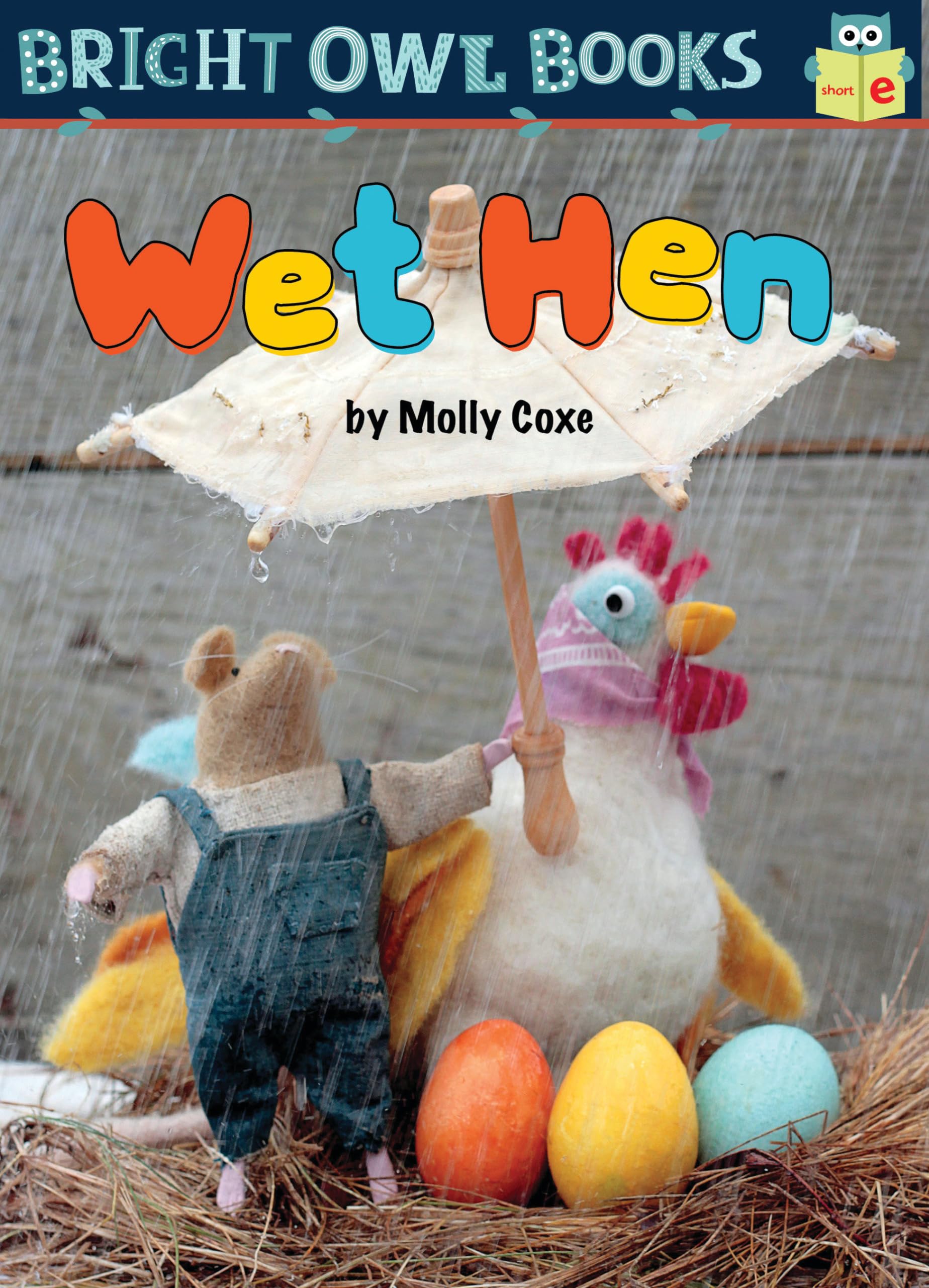 Wet Hen Book - Bright Owl Early Reader for Kids Learning