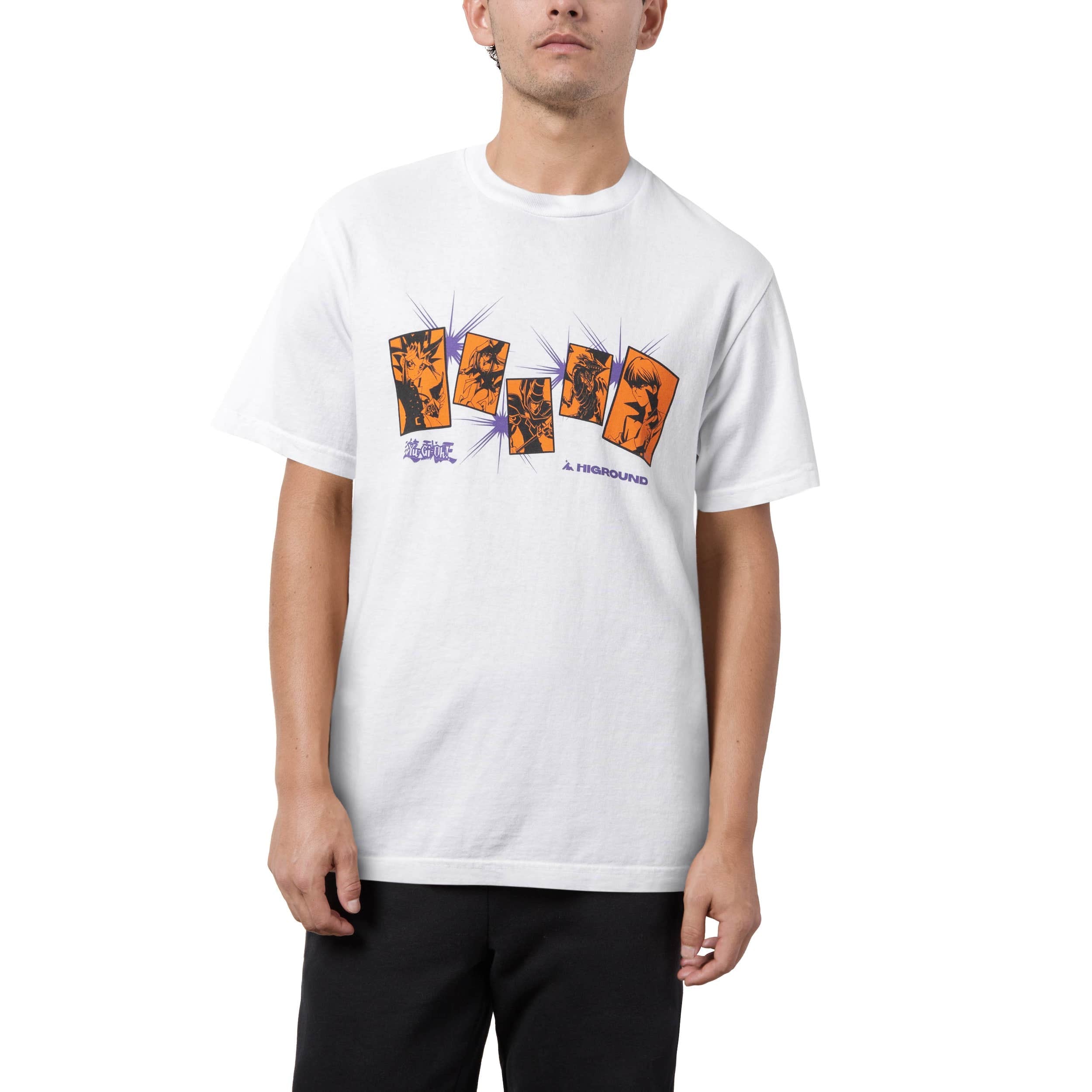 YGO x HG Trading Card Game Anime T-Shirt - Cool Graphic Tee for Yu-Gi-Oh Fans & Collectors - Perfect for Cosplay, Gaming Events, and Casual Wear